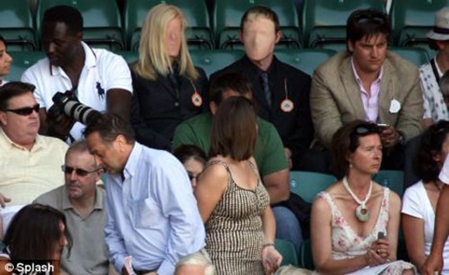 Faceless Spectators At Wimbledon Making Spectators With Faces Uncomfortable