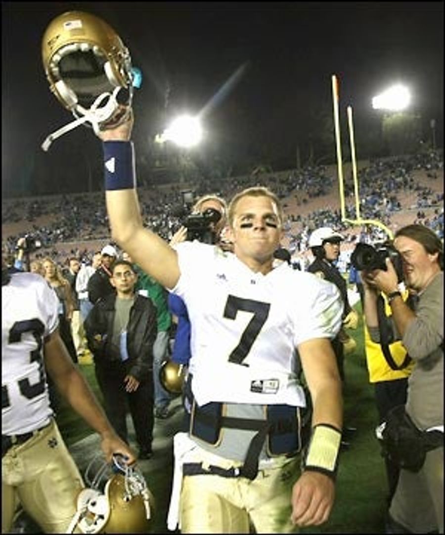 Afternoon Blogdome: The Jimmy Clausen Blowback