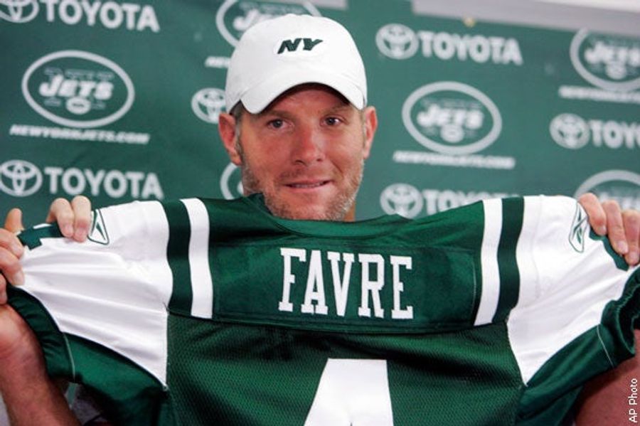 Sad Old Man Greets The Jets With Lukewarm Enthusiasm
