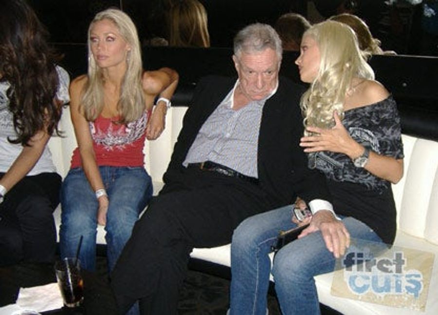 Hugh Hefner Goes to Madden Launch Parties?