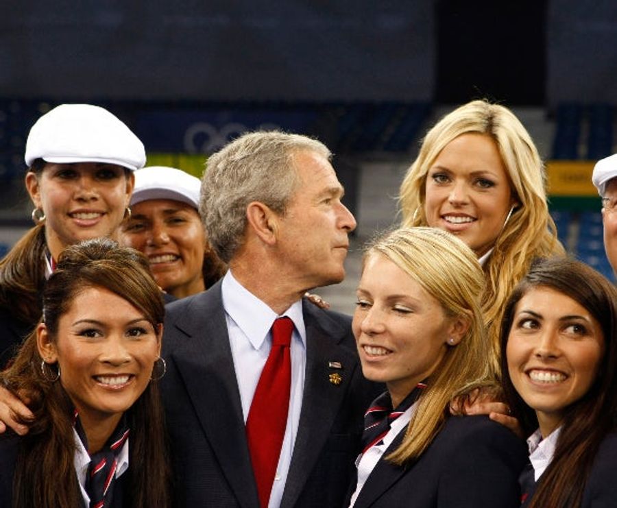 The Undeniable Attraction Between George W. And Jennie Finch Continues