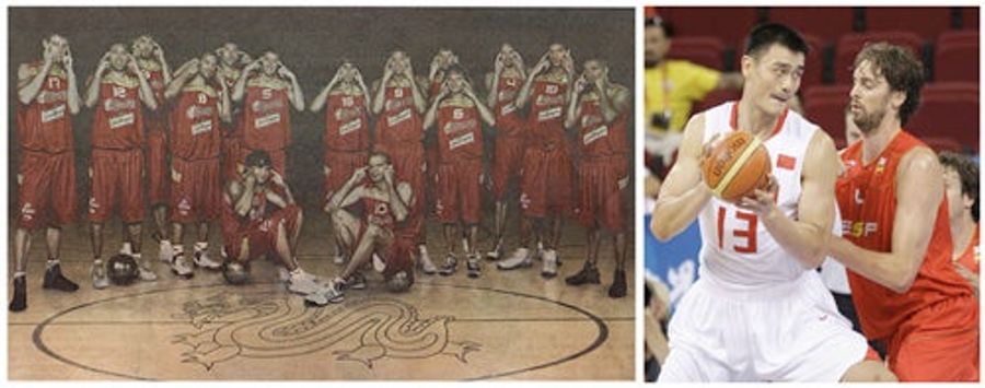Spain Beats China In Overtime As &quot;Slit-Eye&quot; Picture Controversy Grows