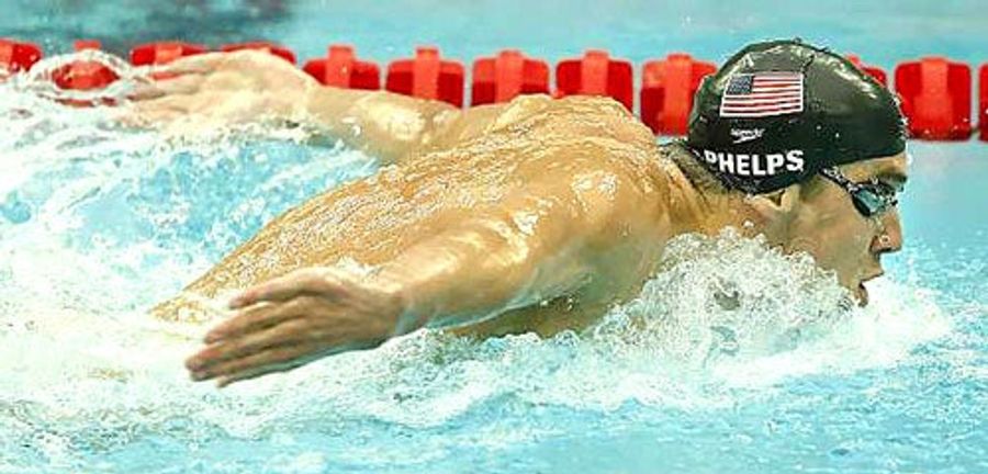 Rave Reviews For Michael Phelps And His Amazing Technicolor Swim Cap