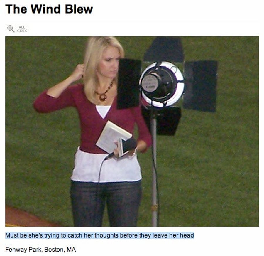 Morning Blogdome: Heidi Watney Gets Burn-Booked On Flickr