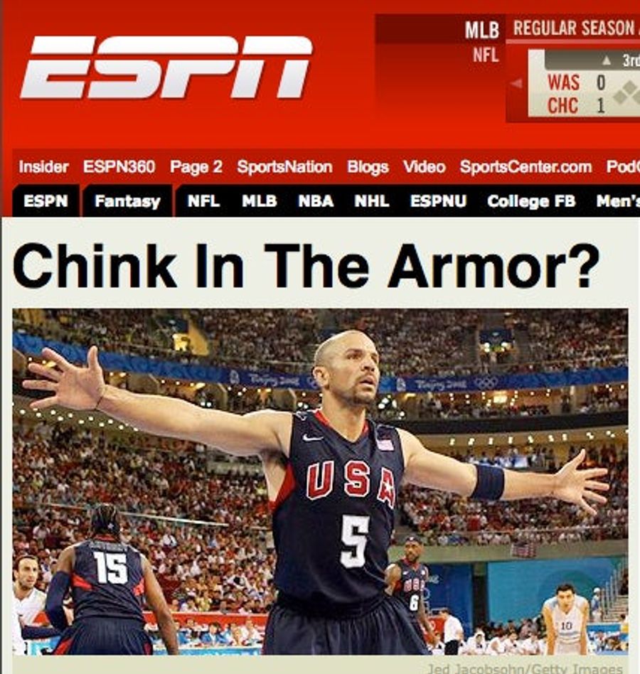 ESPN Headline Writers Probably Should've Opted For Something Less Chinky