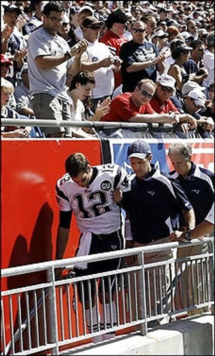 Tom Brady Out For Season: Knee A Mangled Mess
