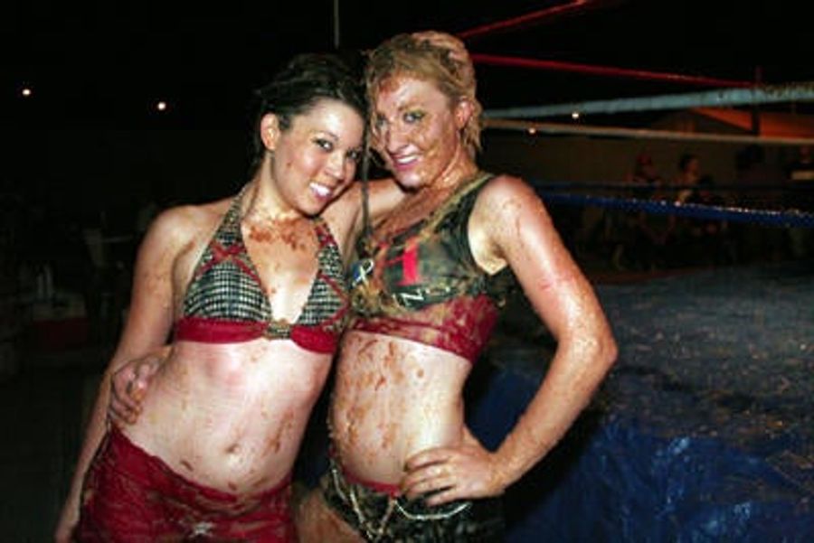 The Glorious Reign Of Female Applesauce Wrestling Has Ended