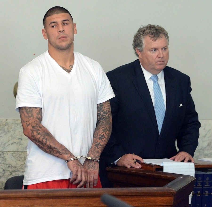 Reports: Hernandez Under Investigation For Role In 2012 Double-Murder
