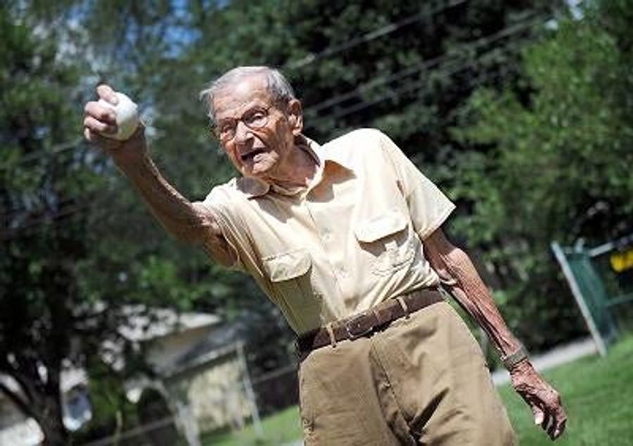 Cubs Chase Old Man Off Their Lawn