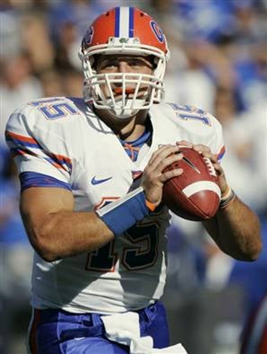 Tim Tebow Welcomes Hugh to the Last Hugh of the Day