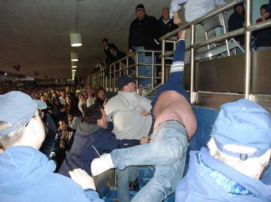 You Know It's Baseball Season When Fat Yanks-Red Sox Fans Are Killing Each Other