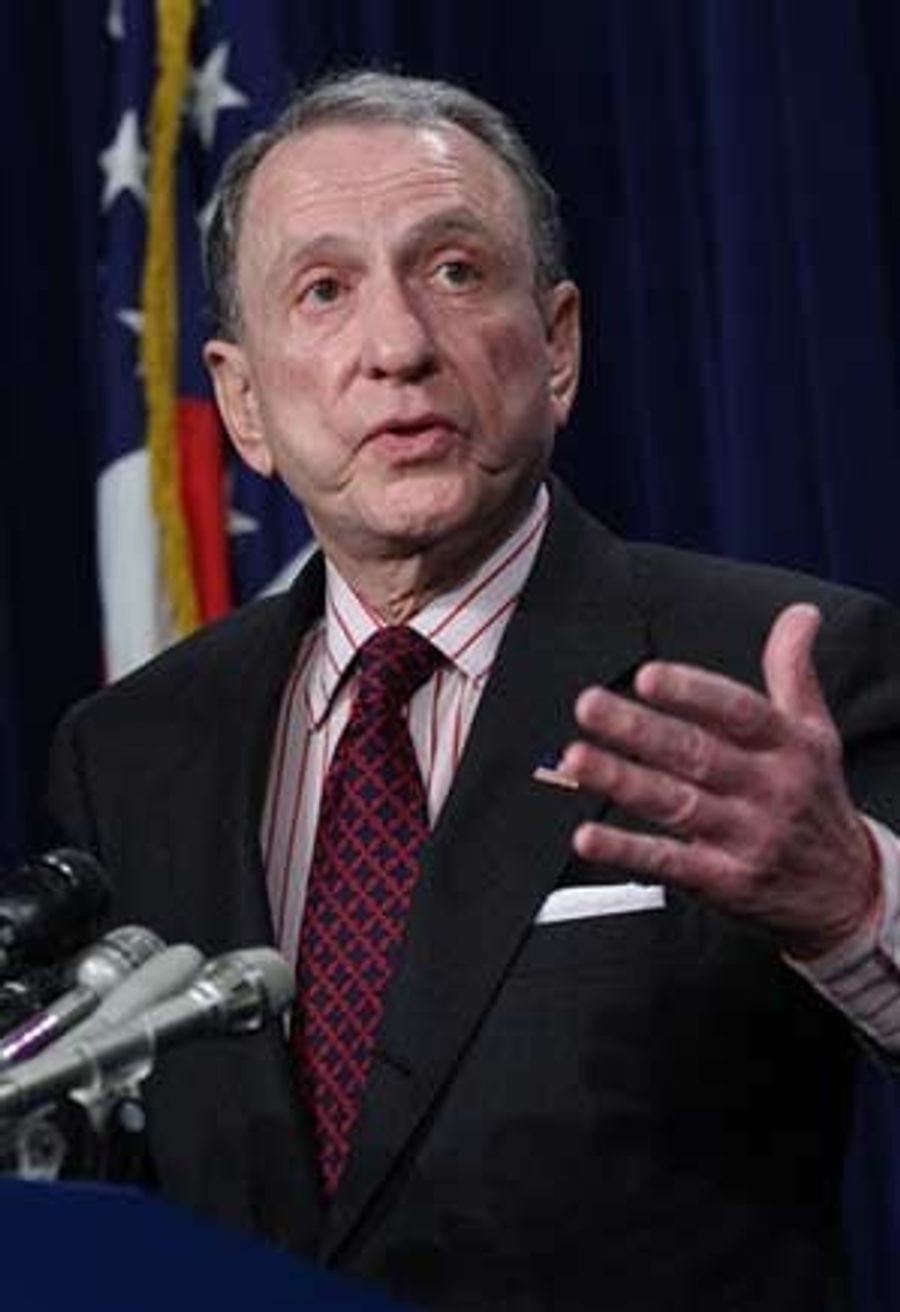 Sen. Specter Is Hardly Mr. Pure, Impartial Judgment Guy