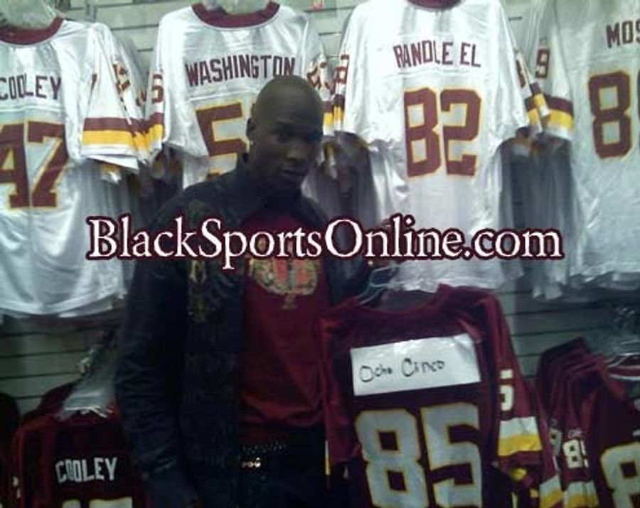 Chad Johnson Might Want To Play For The Redskins
