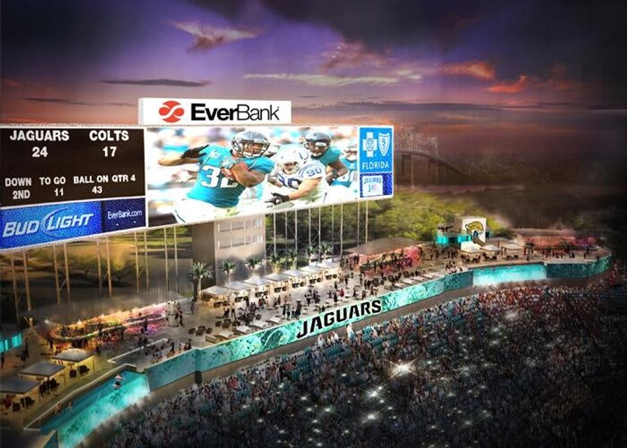 Jaguars May Show RedZone Channel On Their Stadium Video Board