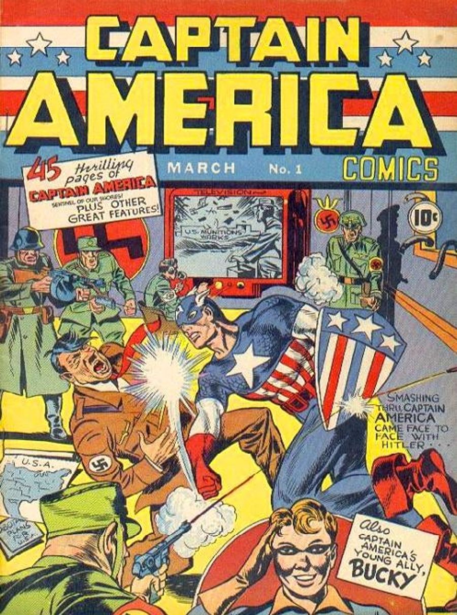 Nothing Says “Happy Independence Day" Like Captain America Punching Hitler In The Face