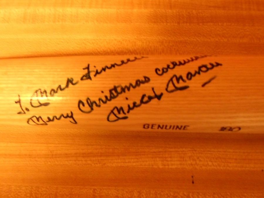 For Sale: A Mickey Mantle Bat Inscribed “Merry Christmas Cocksucker”