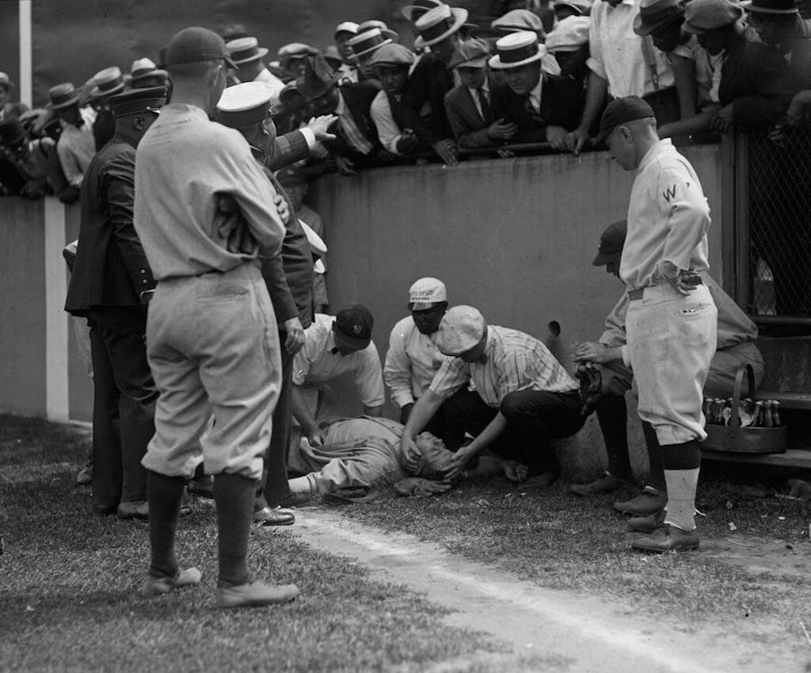 That Time Babe Ruth Ran Into The Wall And Knocked Himself Out