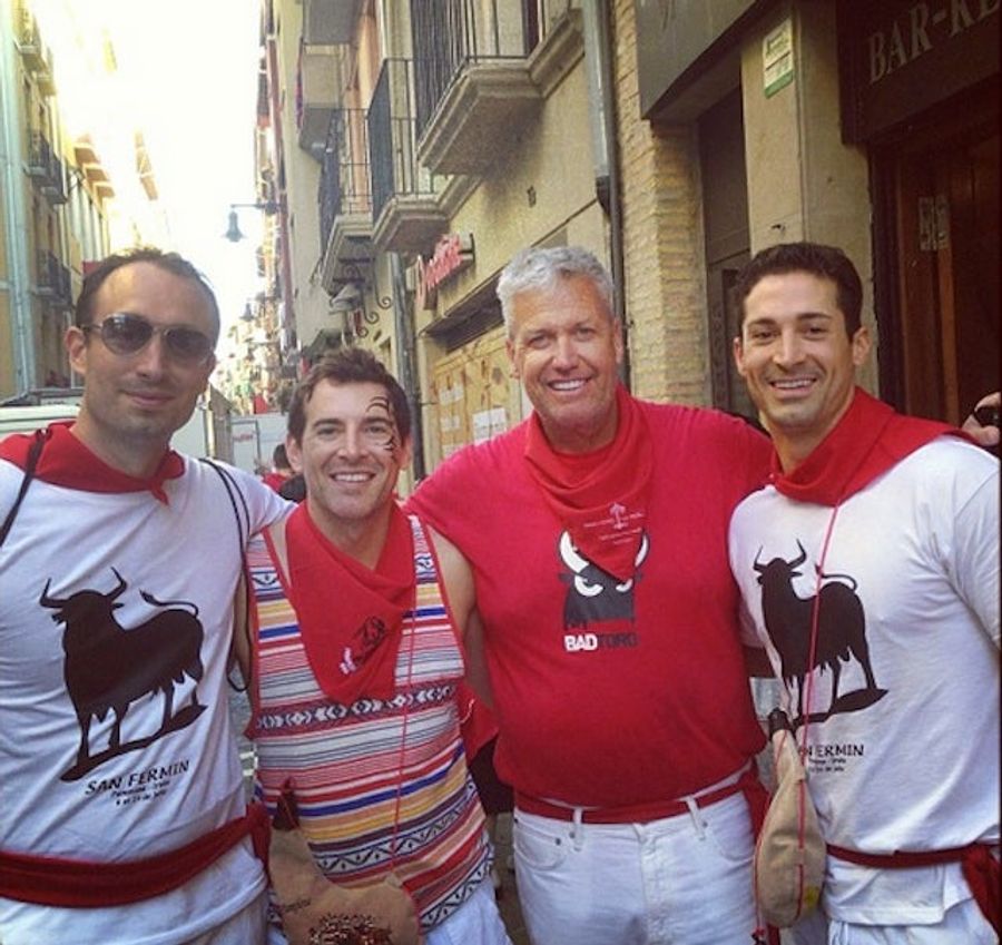 Rex Ryan Went Running With The Bulls In Pamplona
