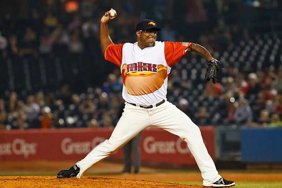 Hey, It's Jose Valverde In A Hot Dog Jersey