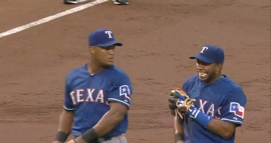 Elvis Andrus Is Still Fucking With Adrian Beltre