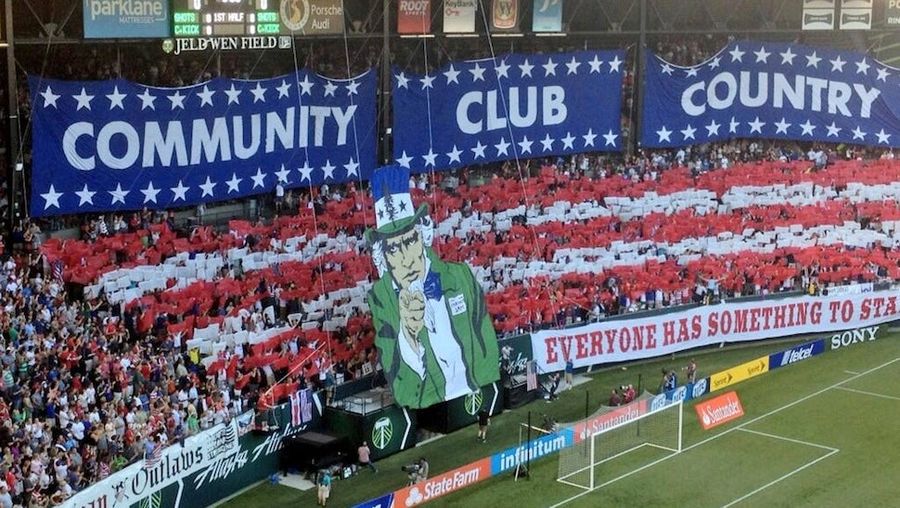 Here&#39;s the USA Fans’ Tifo From Tonight&#39;s Gold Cup Match Against Belize