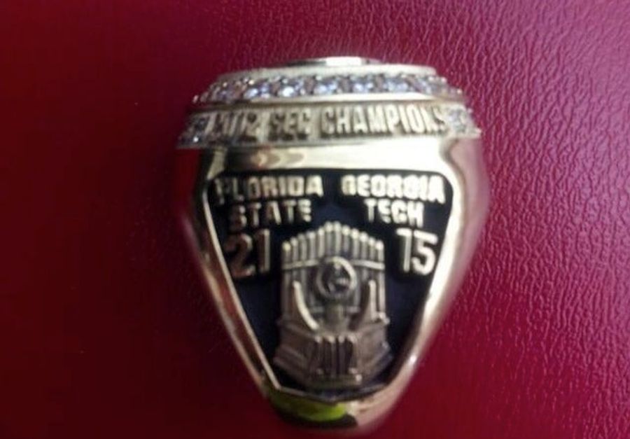 Former Florida State OT Just Got His 2012 SEC Championship Ring