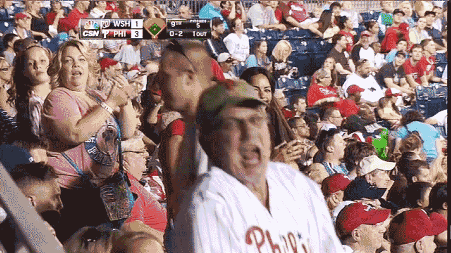 The Hell Is Wrong With This Phillies Fan?