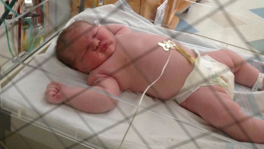 HOLY SHIT GIANT BABY