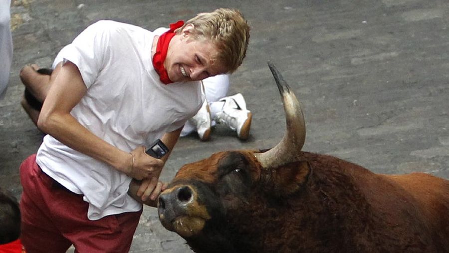 The Running Of The Bulls Keeps Happening Despite Shit Like This
