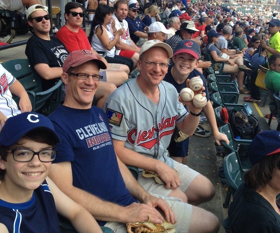 This Fan Caught Four Foul Balls In One Game