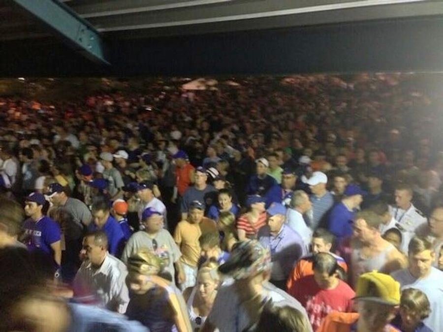 A Fire On The 7 Train Strands Crowds Leaving Home Run Derby