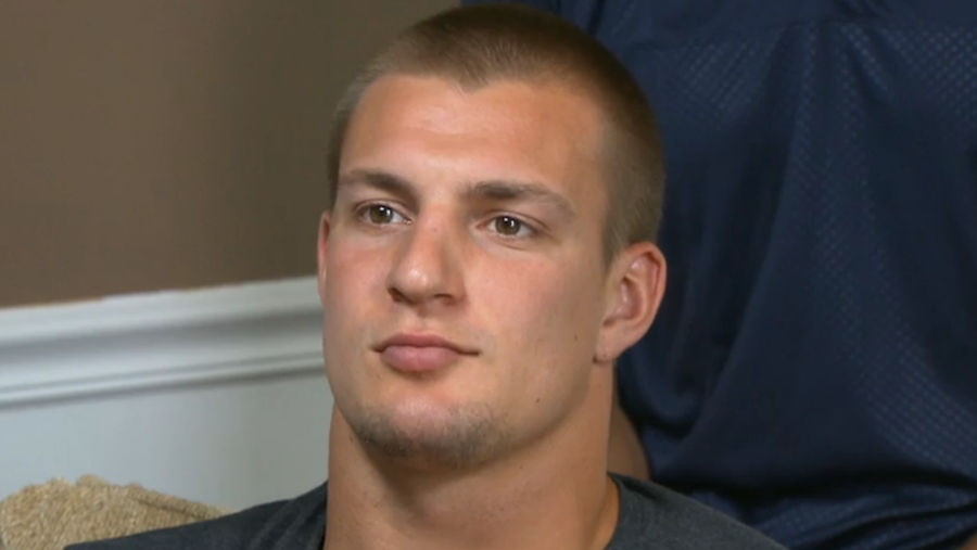 This Is Not How You Ask Rob Gronkowski About Aaron Hernandez