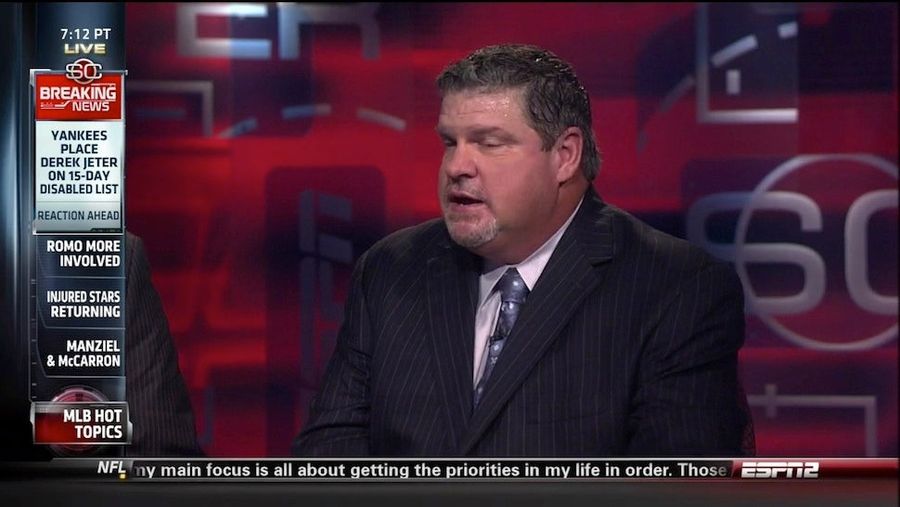 Won't Someone At ESPN Get John Kruk A Towel?