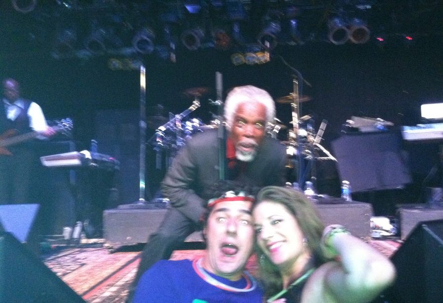 Jay Cutler's 1980s Charity Party: Billy Ocean And Many Grimaces