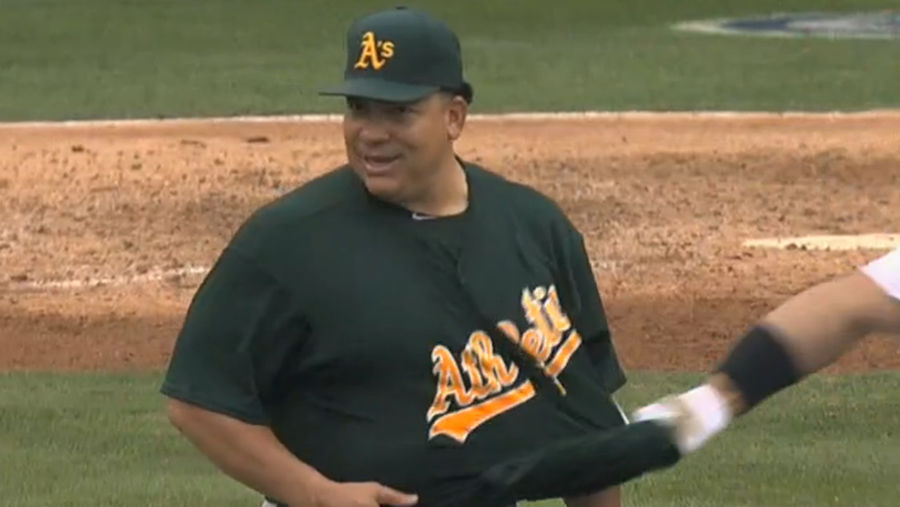 Albert Pujols Gets Robbed At The Wall, Tries To Undress Bartolo Colon