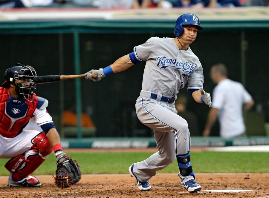 Royals’ David Lough Forgets What A Hit Looks Like