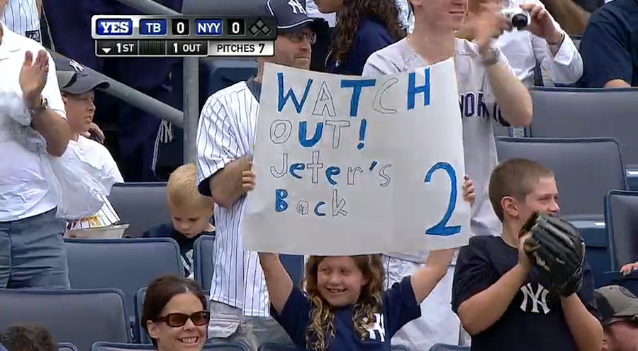 Derek Jeter Homers In First At-Bat Off Disabled List