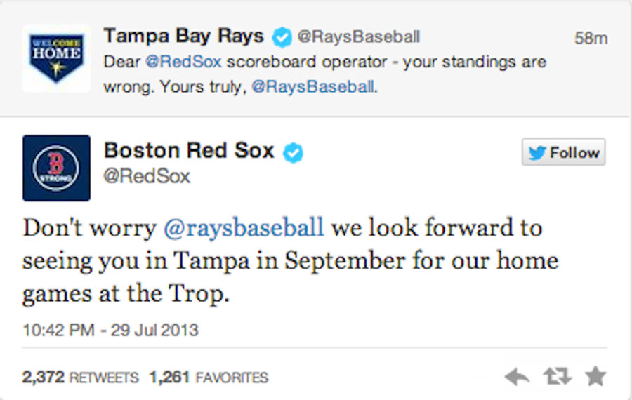 Things Are Getting Salty Between The Rays And Red Sox