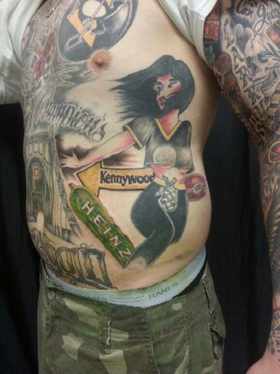 No Tattoos Have Ever Been More Pittsburgh Than This Guy&#39;s