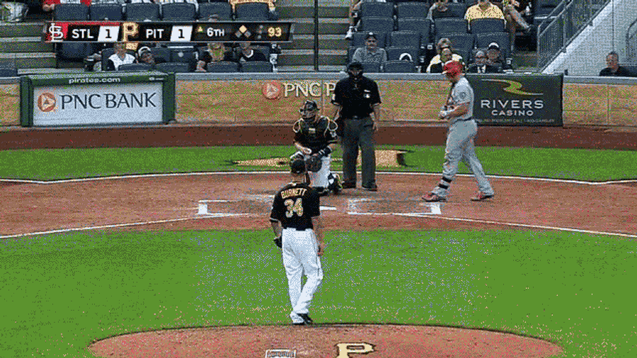 Catcher Restrains Umpire From Charging The Mound