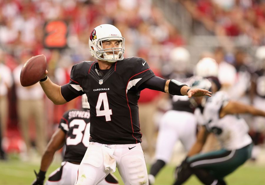Kevin Kolb Hurt Himself At Practice By Slipping On A Rubber Mat