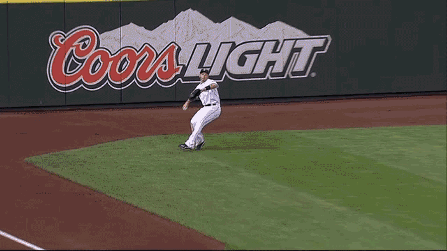 Raul Ibañez Made A Throw Only Raul Ibañez Could Make