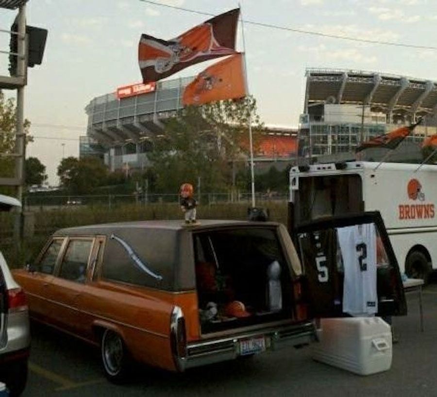 For The Cleveland Browns Fan Who Has Nothing Left: A Hearse