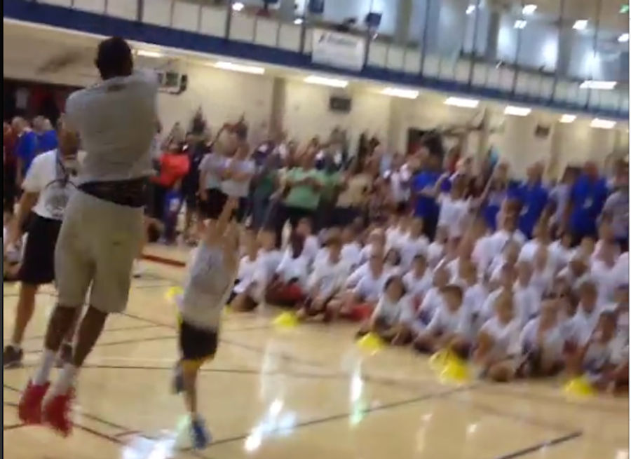 Kevin Durant Remorselessly Swats The Jump Shots Of Children