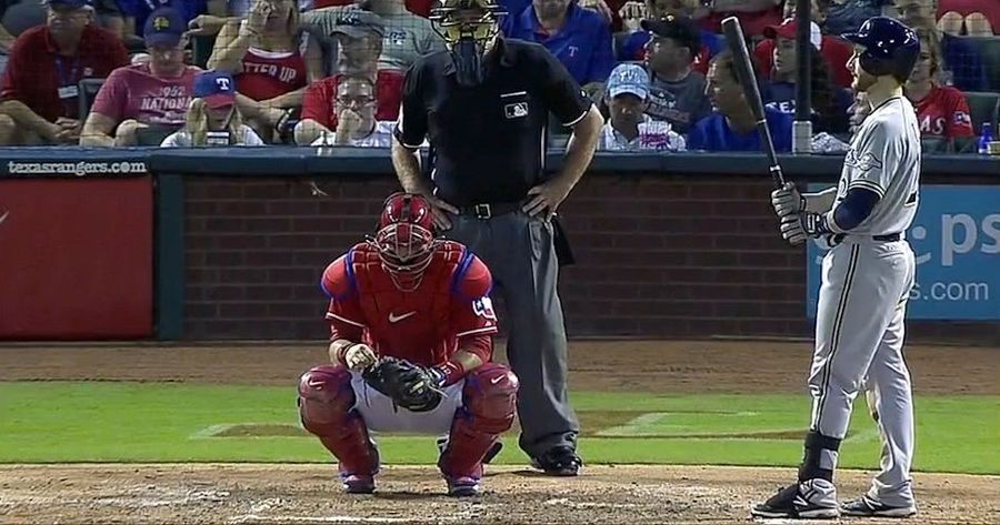Giant Moth Dive Bombs A.J. Pierzynski