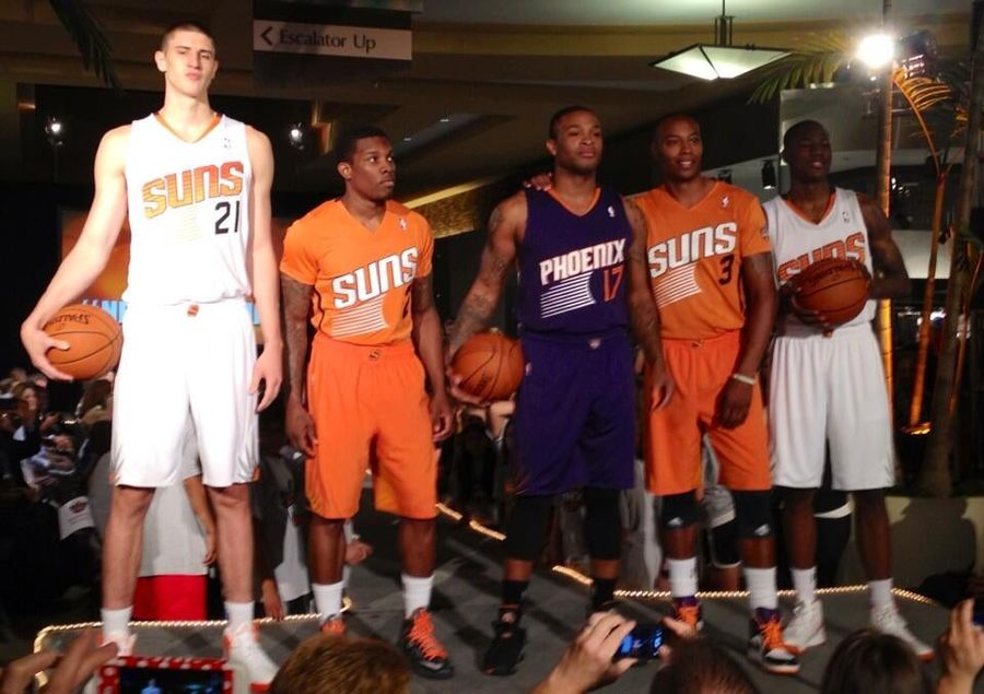 Phoenix Suns Unveil New Uniforms