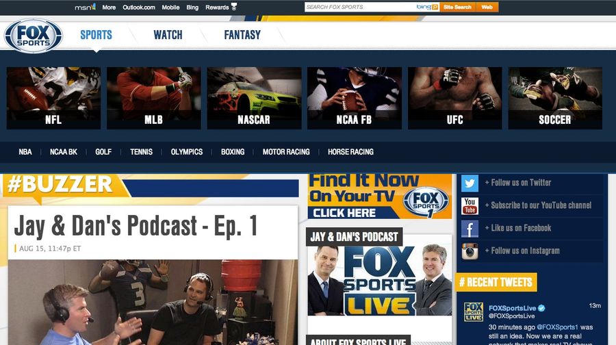 Fox Sports 1 Is Already Ignoring Hockey [UPDATE]
