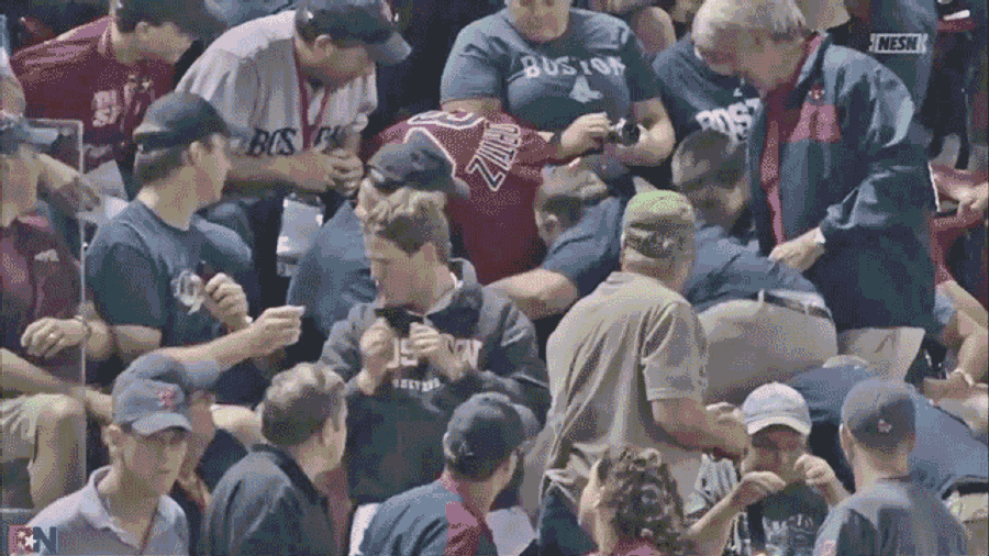 Terrible Person Grabs Foul Ball Away From Young Boy At Fenway