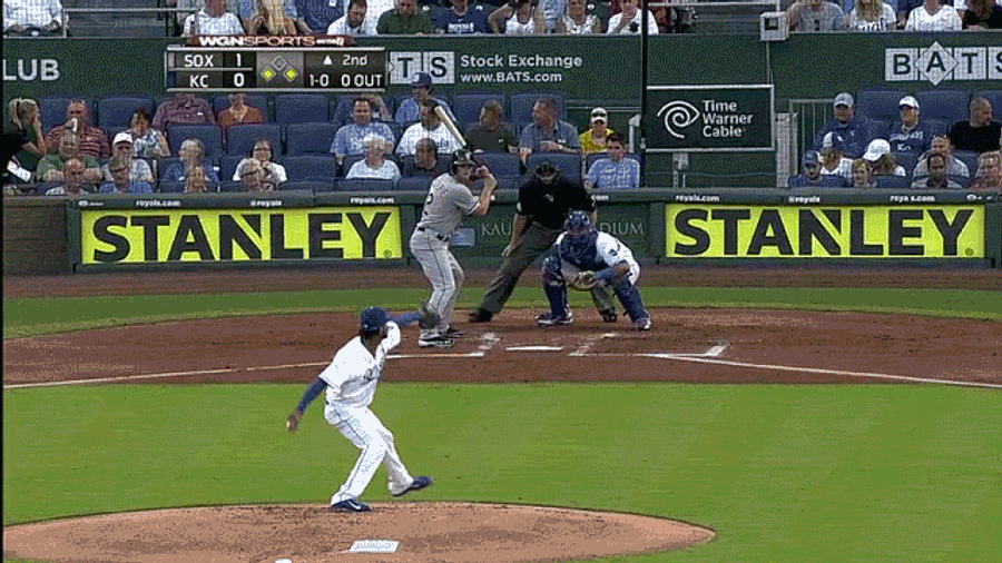 Paul Konerko Scores Because Wall At Kauffman Stadium Eats Baseball