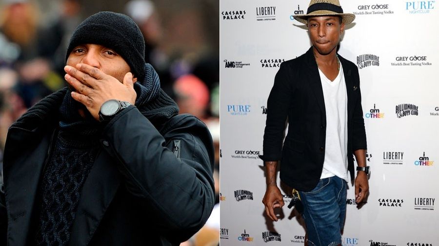Ray Lewis And Pharrell Team Up For A Mixtape Of Sorts